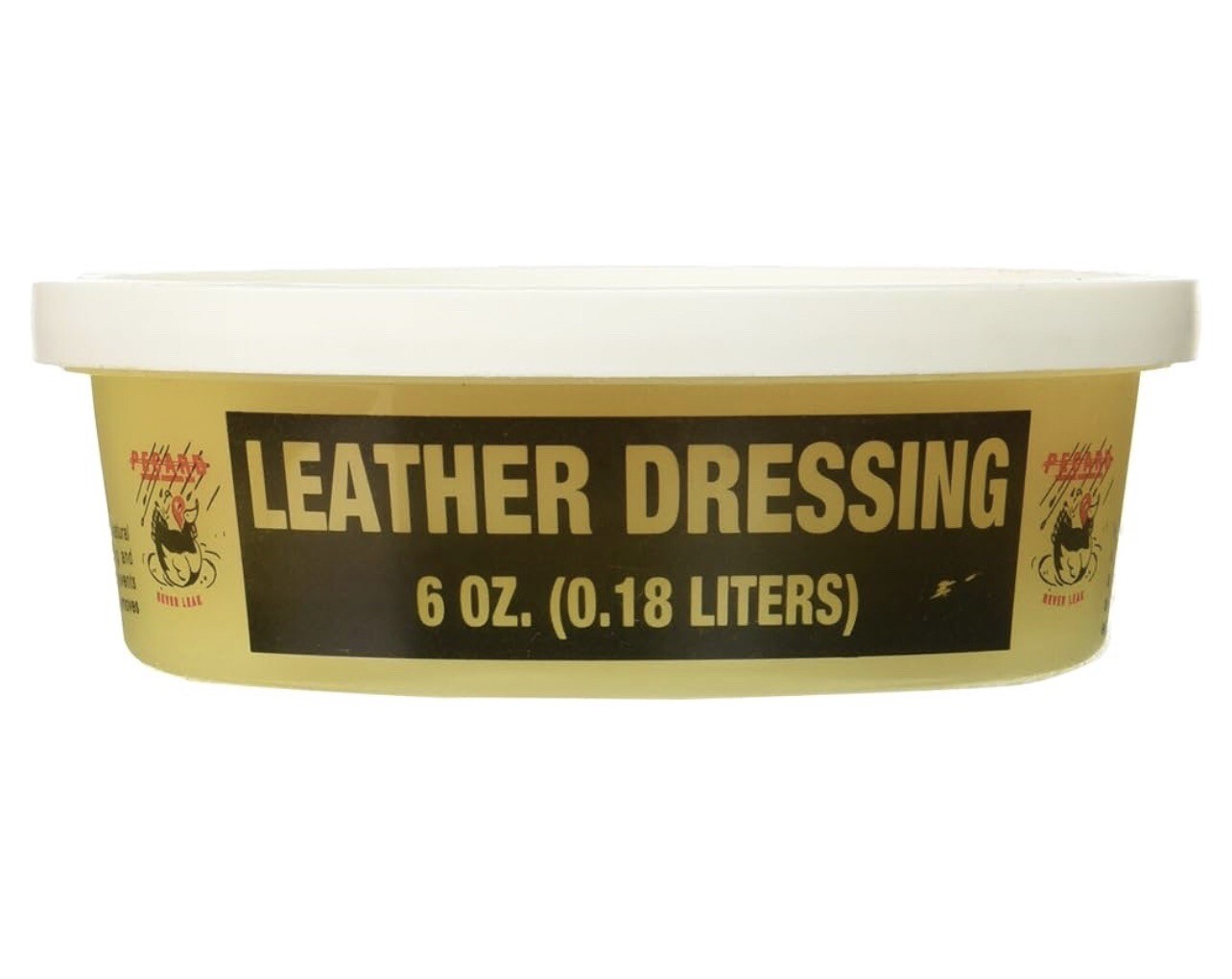 Pecard Classic Leather Dressing Conditioner 6 oz Container Boot Shoe Oil