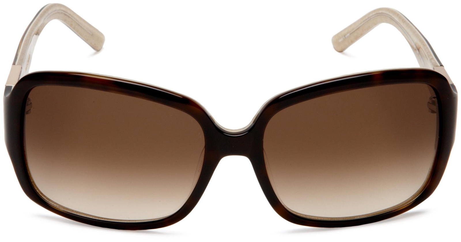 Kate Spade Women’s Lulu Tortoise Havana/Brown Gradient Lens Rectangle Sunglasses
