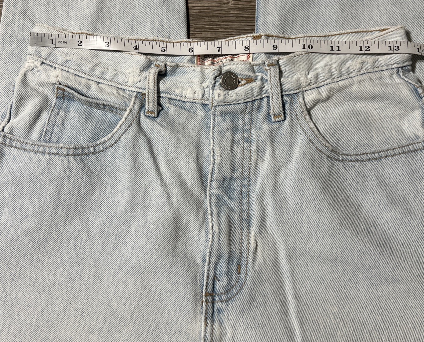 Guess Jeans Women’s Vintage 1050 High Rise Tapered Mom Style Jeans SZ 31 (27×30)