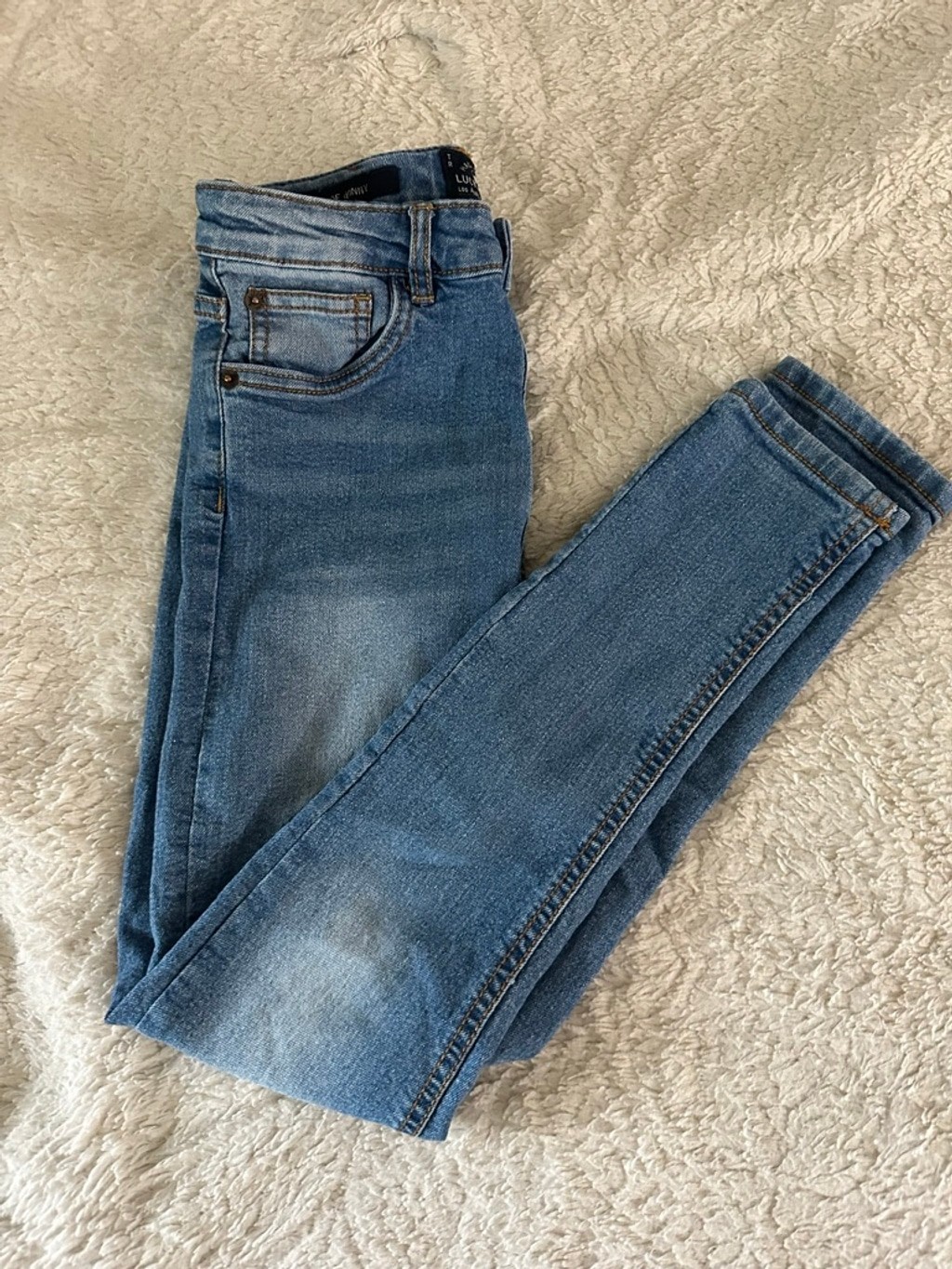 Girls Lucky Brand Blue Zoe Skinny Jeans Size 14