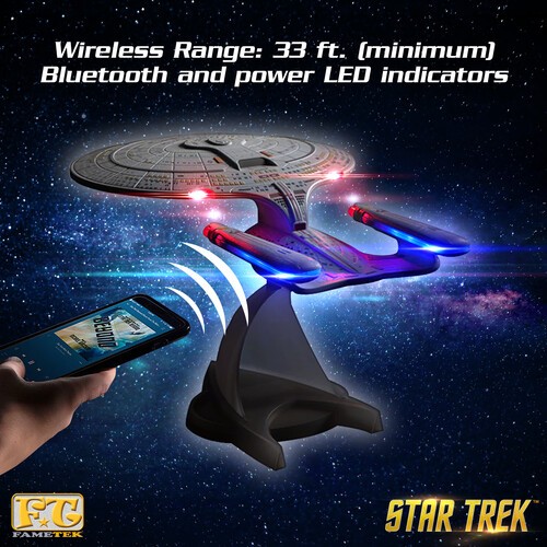 Fametek STENTD – Star Trek: The Next Generation – USS Enterprise Bluetooth Speak