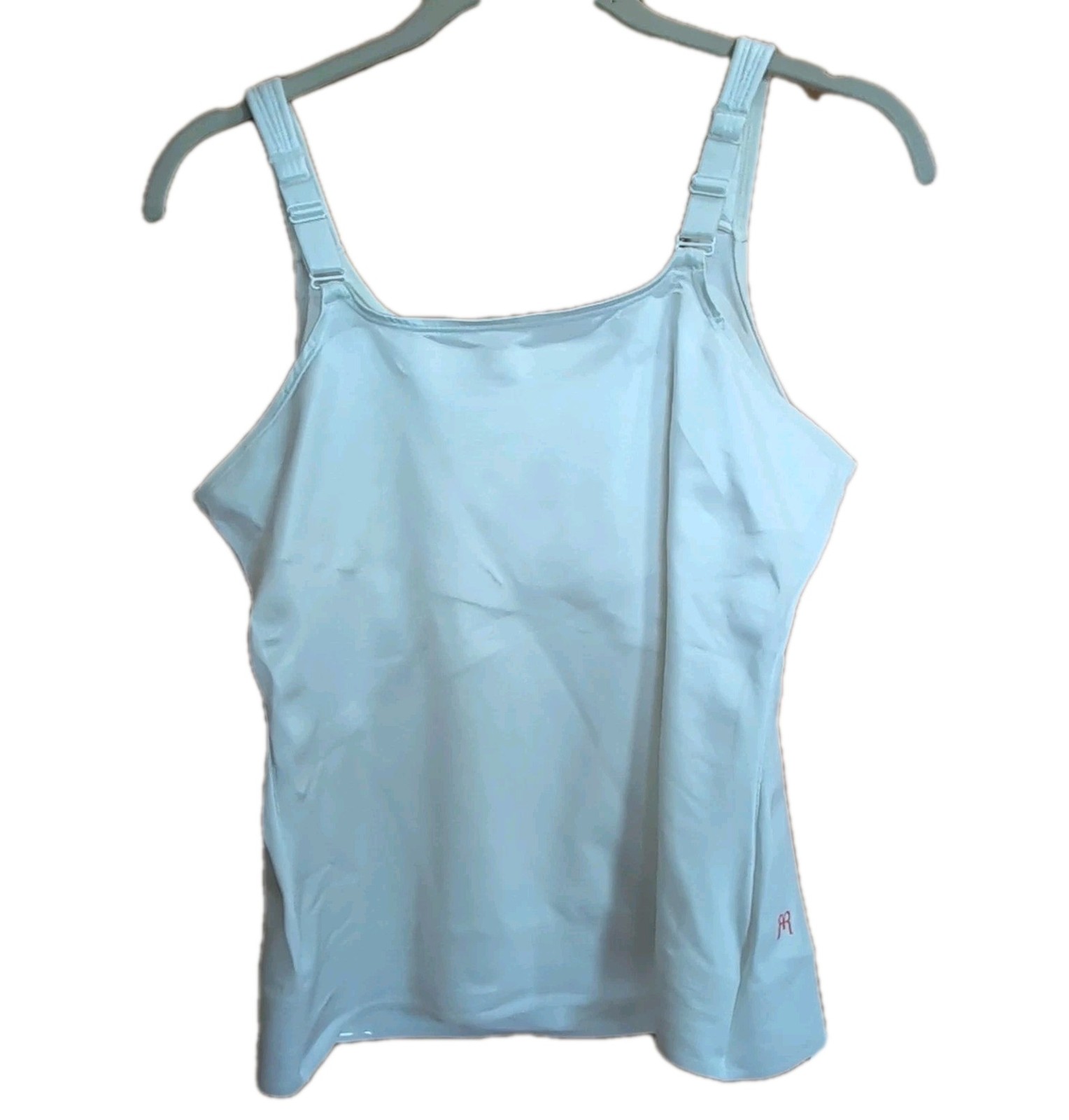 Ruby Ribbon Size 40 White Cami Shapewear Tank Top Adjustable Straps Slimming