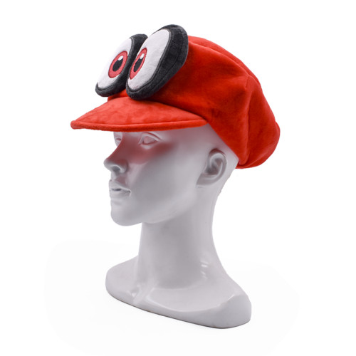 Costume Odyssey Cappy Toy Super Mario Bros Plush Hat Cap Cosplay Xmas Kid Party