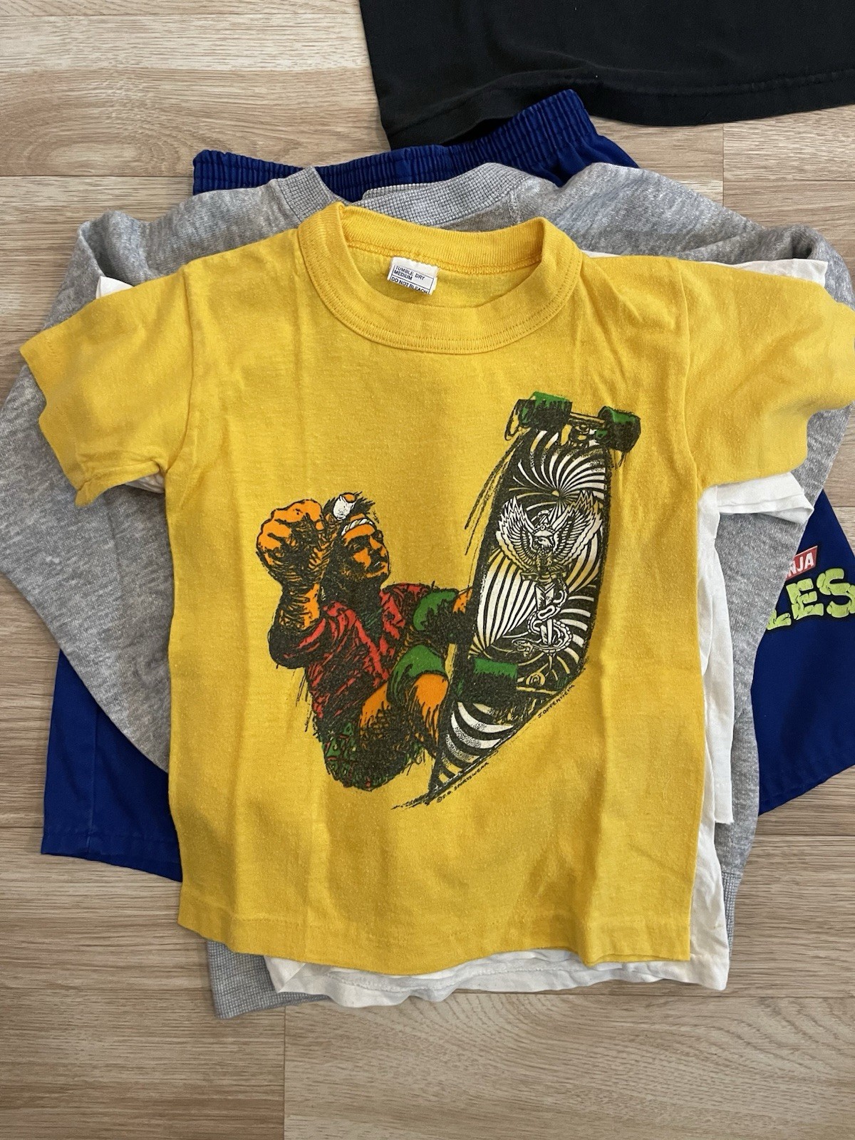Vintage Boys T Shirt Lot Of 10 Cartoon Network Goosebumps Ninja Turtles Skate