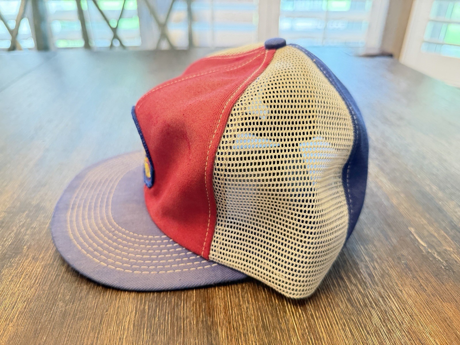 Vintage Critic Quality Feed Hat Cap Snapback All Full Mesh Trucker Patch