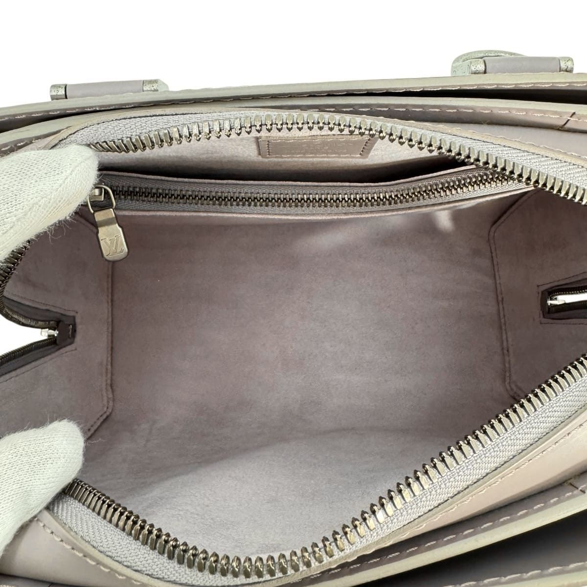 Louis Vuitton Pont Neuf Epi M5205B Brown Lilac Hand bag ｗ/storage bag Authentic