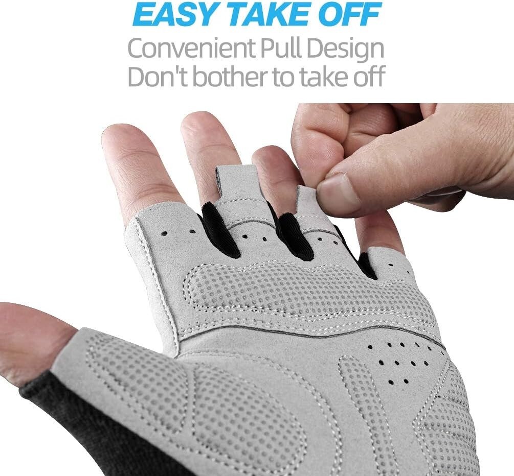 ROCKBROS Cycling Gloves Full/Half Finger Breathable Gel Pad Mountain Bike Gloves