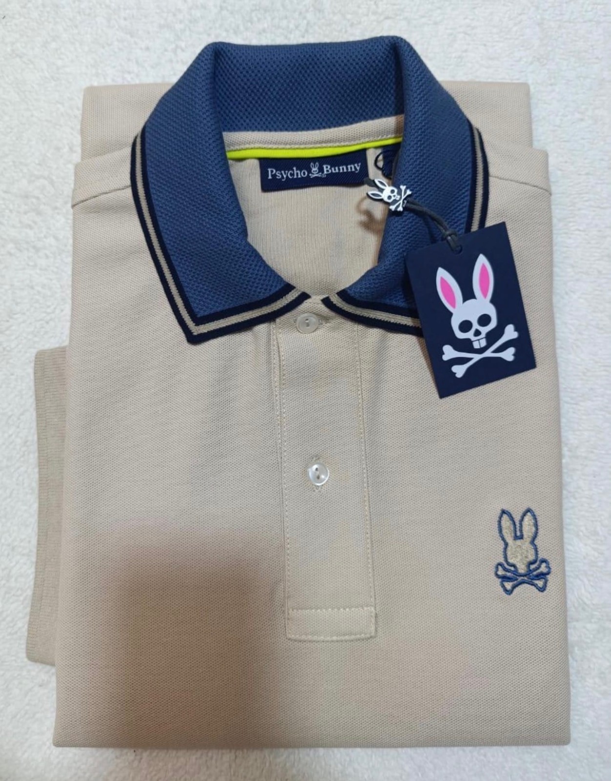 Psycho Bunny Polo Shirt Pima Cotton Men’s