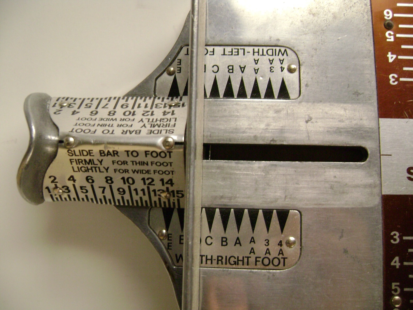 RALYN & PREMIER FOOT MEASURING DEVICE WOMENS FOOT SHOE SIZER SET 2