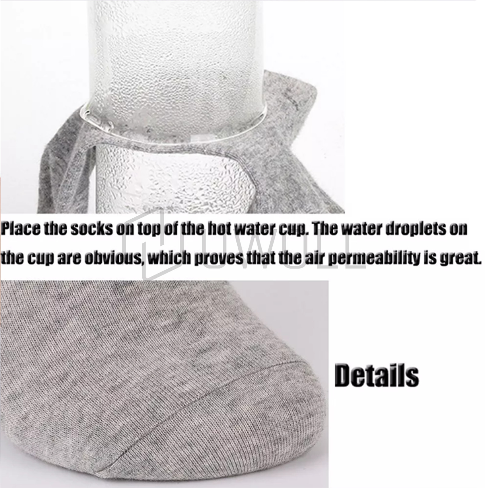 Ankle Socks Sport Cotton Crew Socks Low Cut Invisible for Men & Women