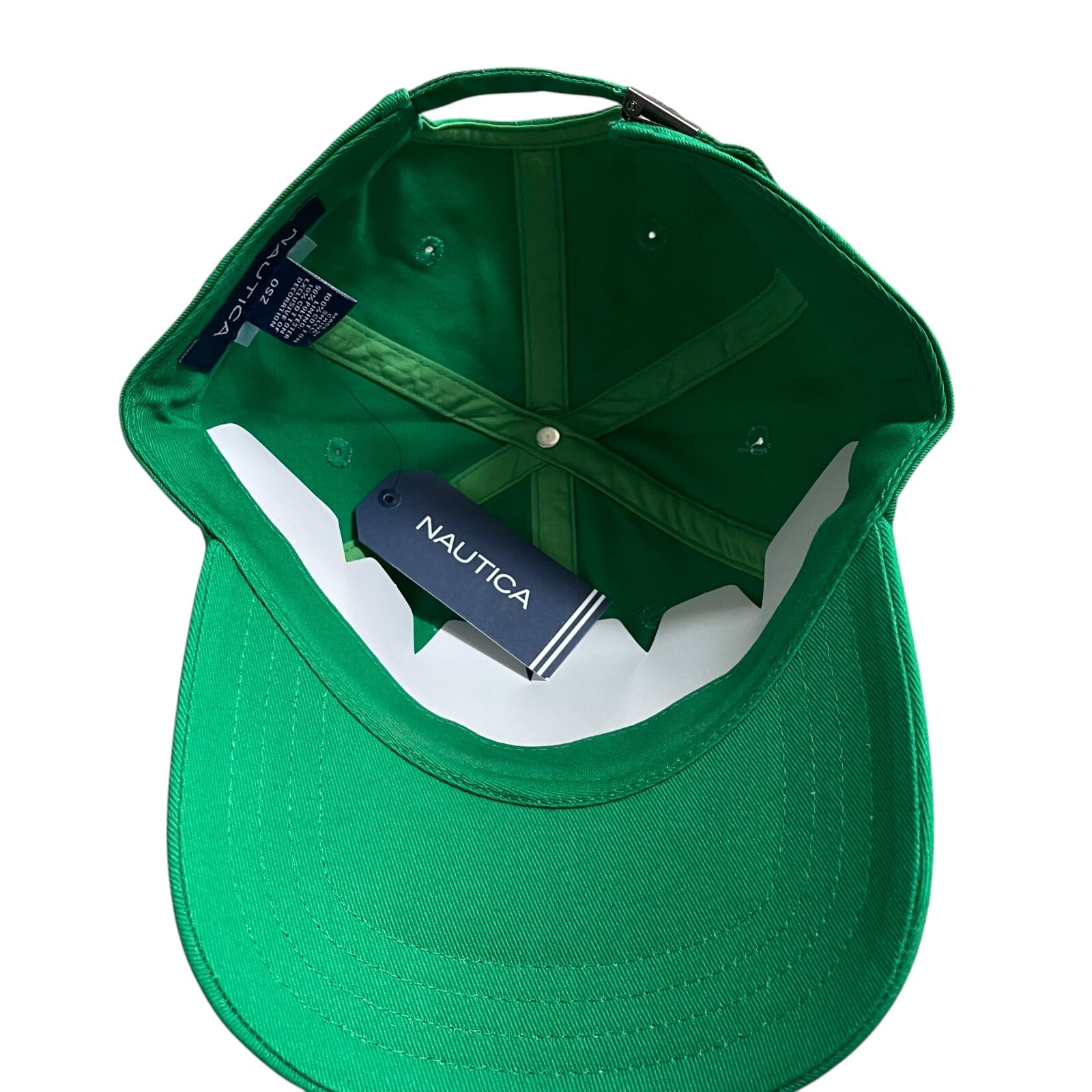 Nautica Men’s Embroidered Logo Cap Chino Twill Baseball Cap Adjustable One Size