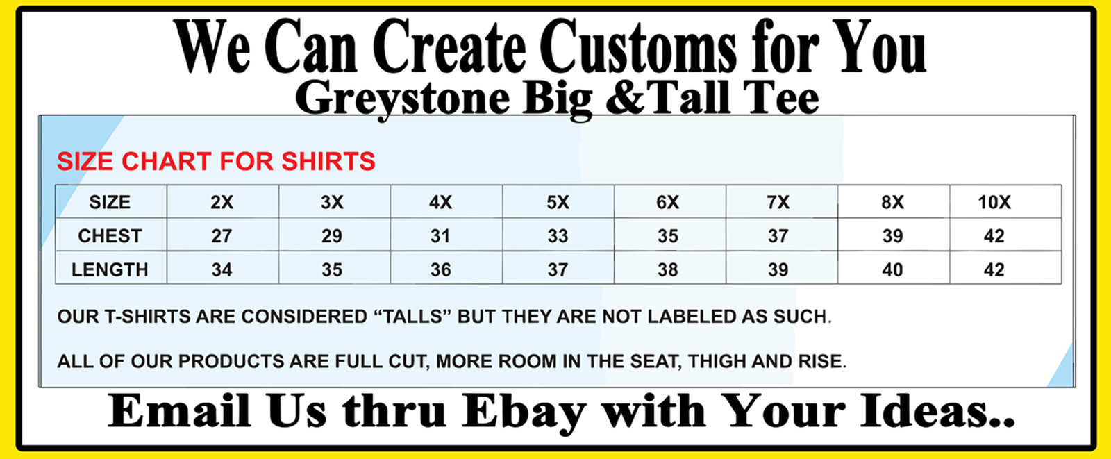 Mens 8XL Greystone Custom Big & Tall Tee Shirt Live For This Graphic Streetwear