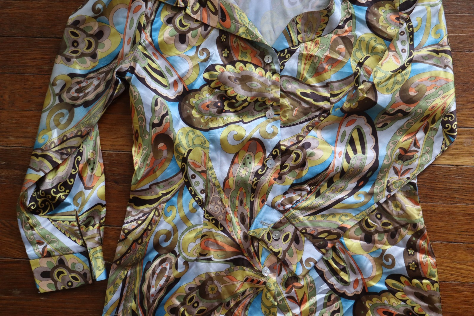 Vintage paisley button down