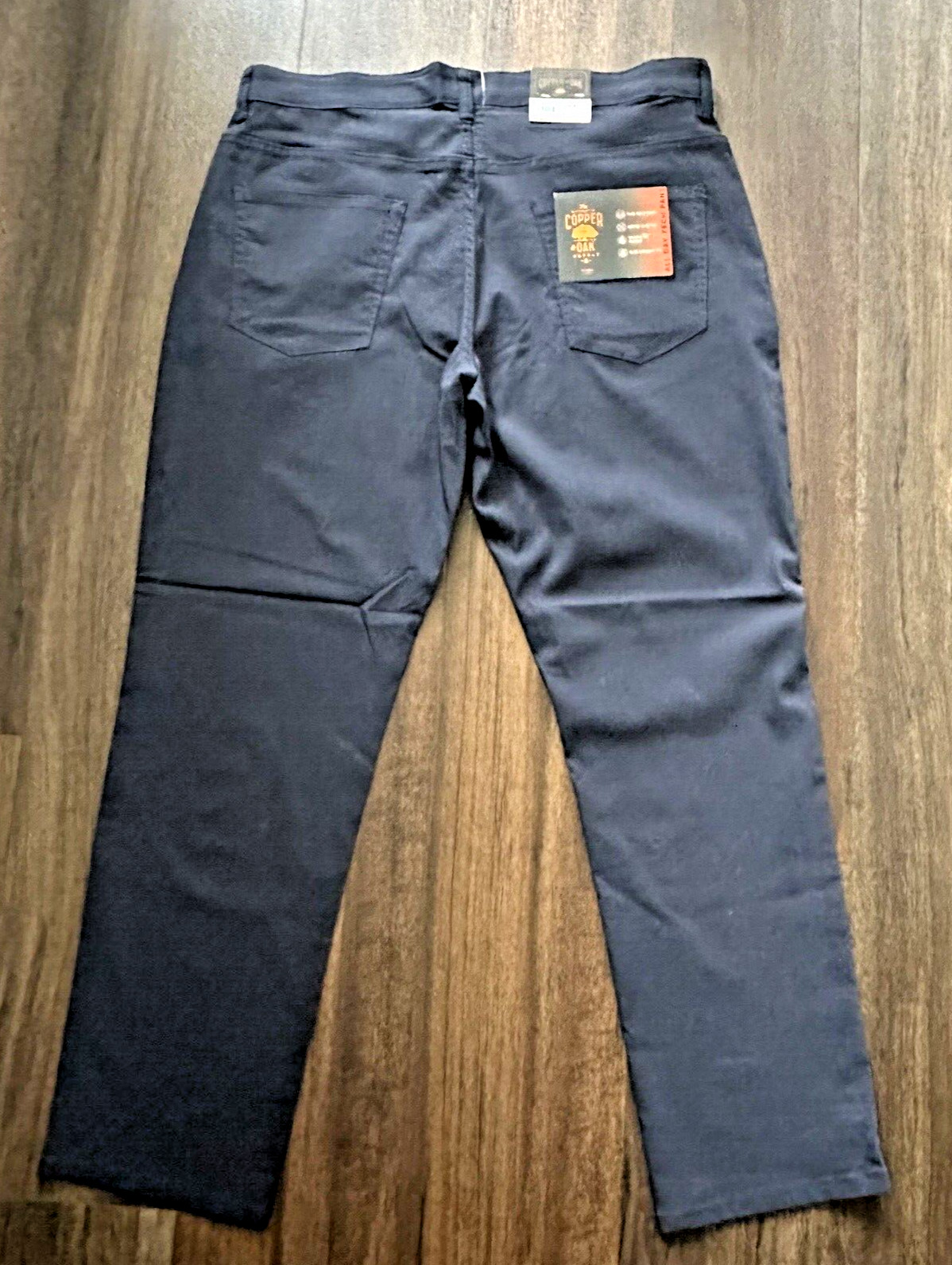 Copper & Oak NWT Men’s 36×30 All Day Tech Pants Dark Sapphire Blue K2F901 NWT$65