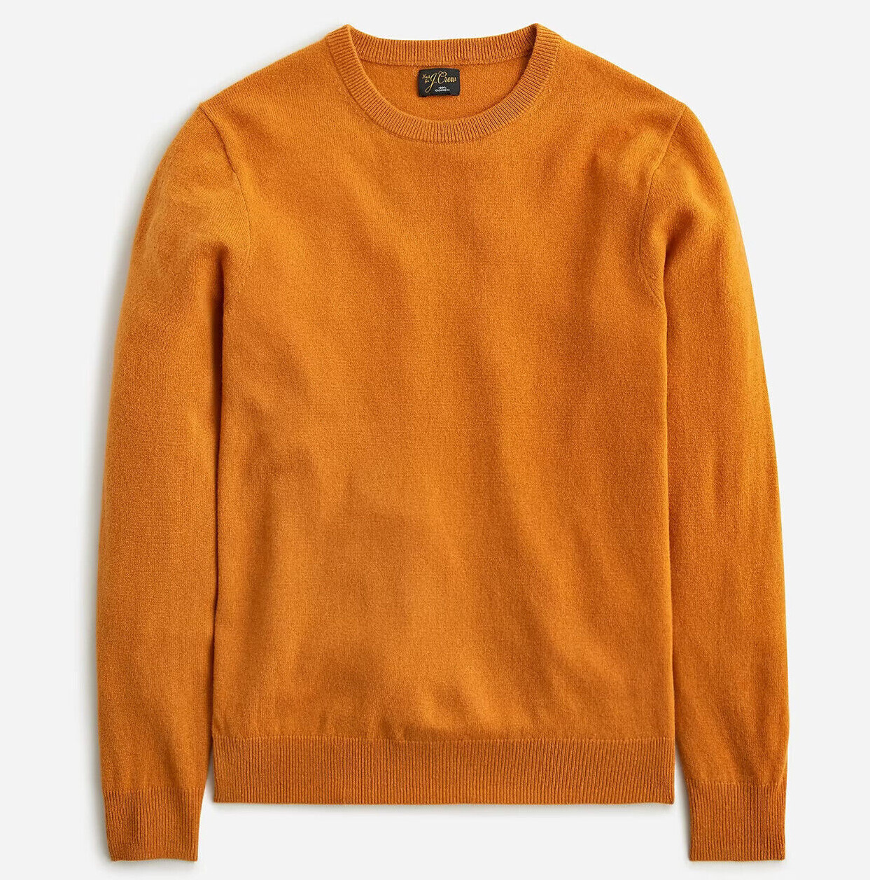 NWT J Crew 100% Cashmere Crewneck Sweater in Copper Brown (Various Sizes)