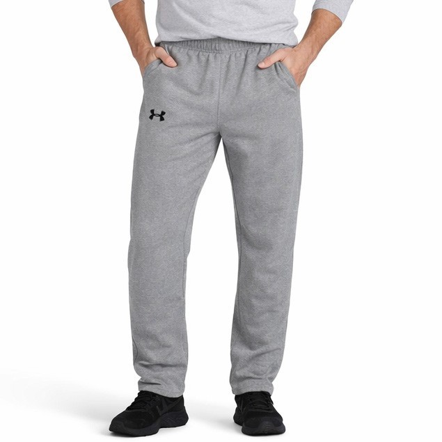 Under Armour Hustle Fleece Sweatpants, Men’s Straight Fit Moisture Wicking Pants