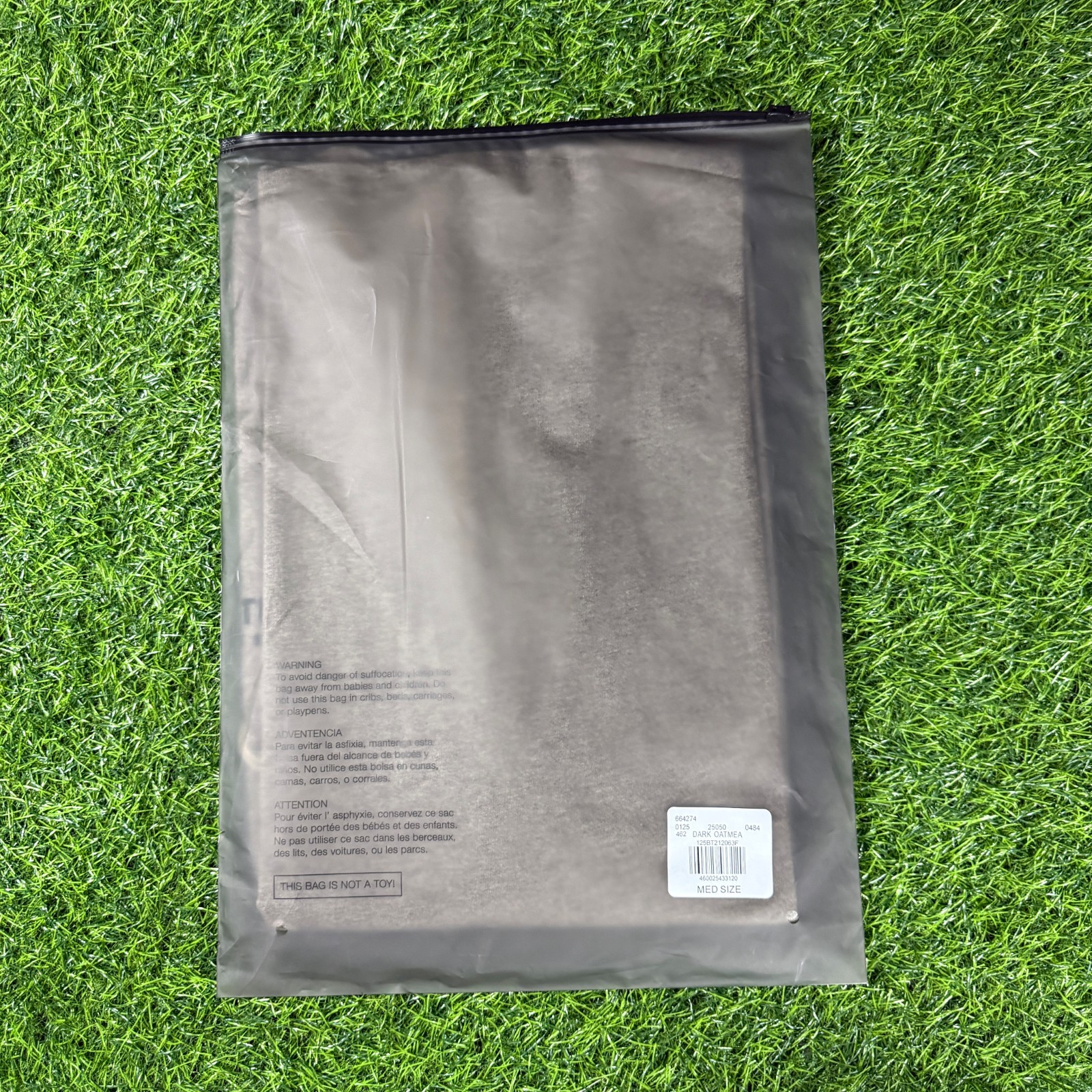 Fear of God Essentials T-Shirt SS22 Dark Oatmeal Gray – 100% Authentic (XS-XL)