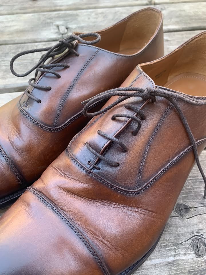 antonio maurizi leather oxford shoe 11.5