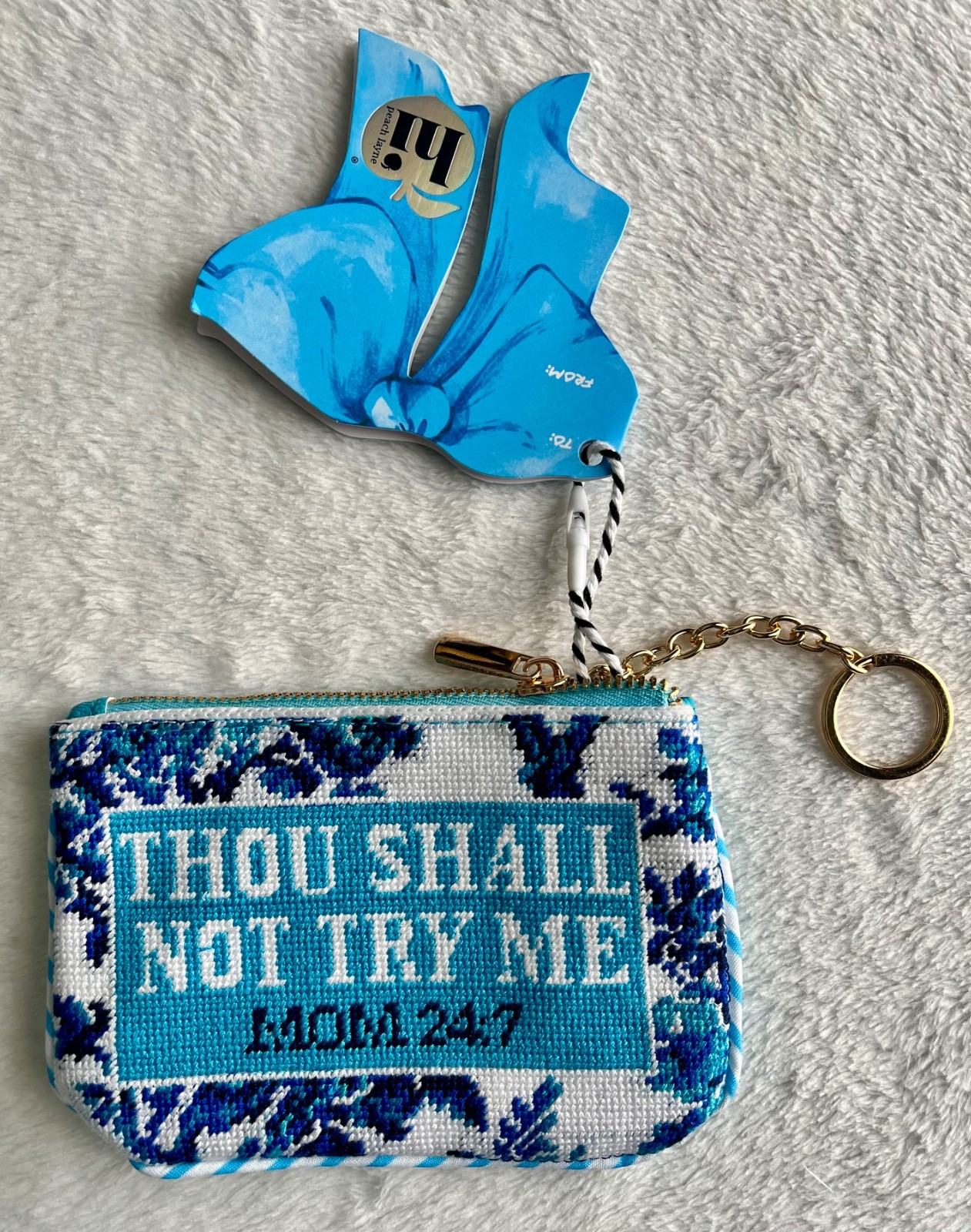 hi peach layne mothers day coin purse Id keys bag woman’s kids wallet