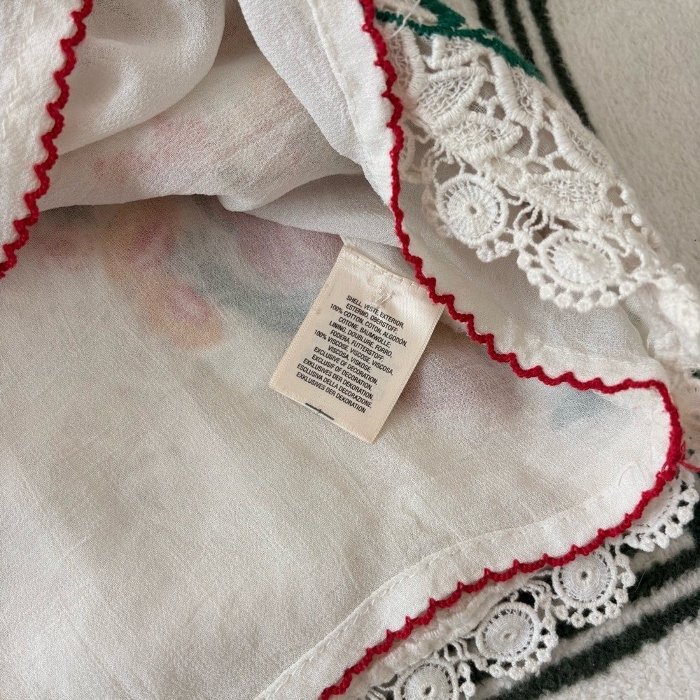 Maeve Anthropologie Embroidered Tank Top Small