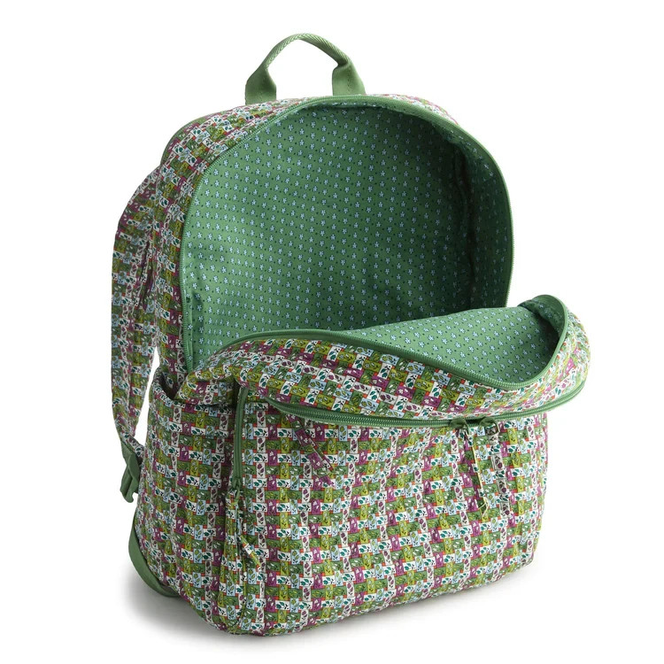 Vera Bradley Women’s Large Bancroft Backpack Ribbon Plaid NWOT