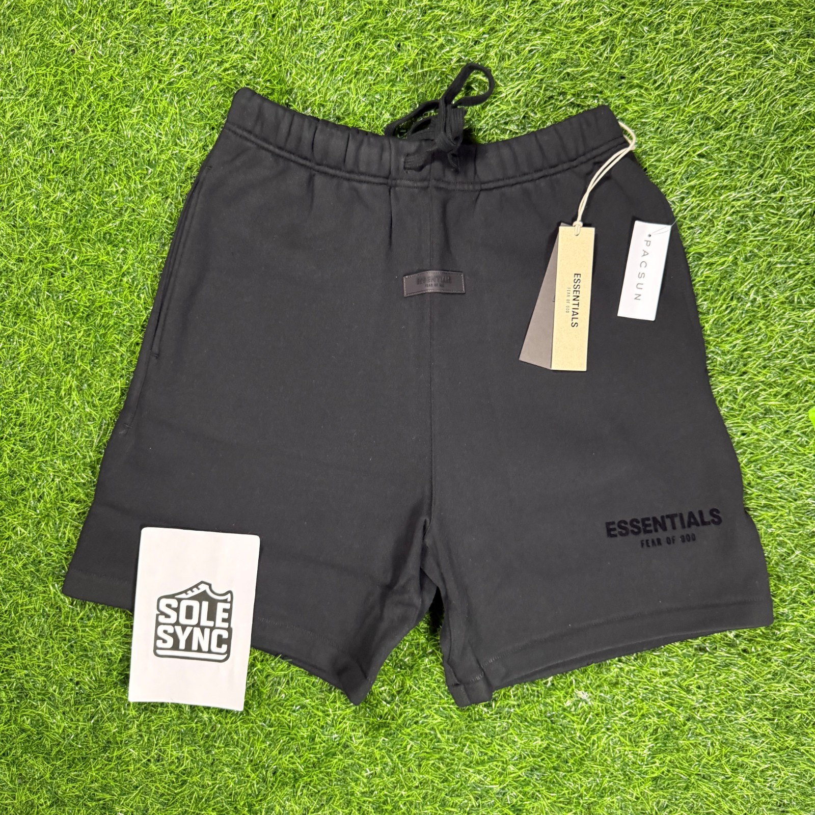Fear of God Essentials Shorts SS22 Stretch Limo Black – 100% Authentic (XS-XL)