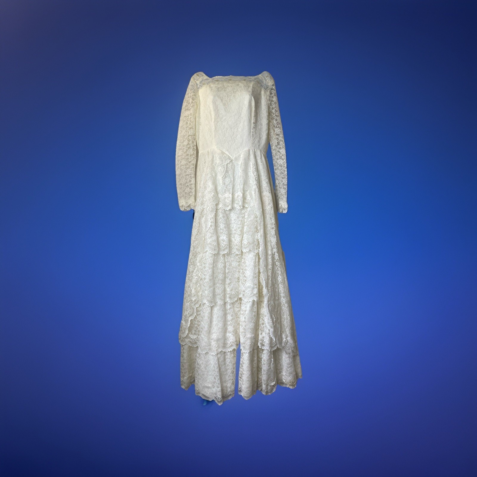 Vintage Wedding Dress Women’s Lace Tulle Victorian Romance Regencycore Ethereal