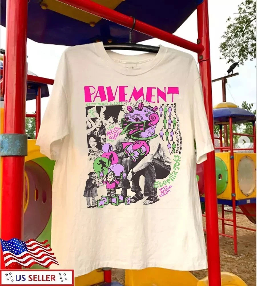 Collection Pavement Band Music Tour Cotton White T Shirt S-5XL EN769
