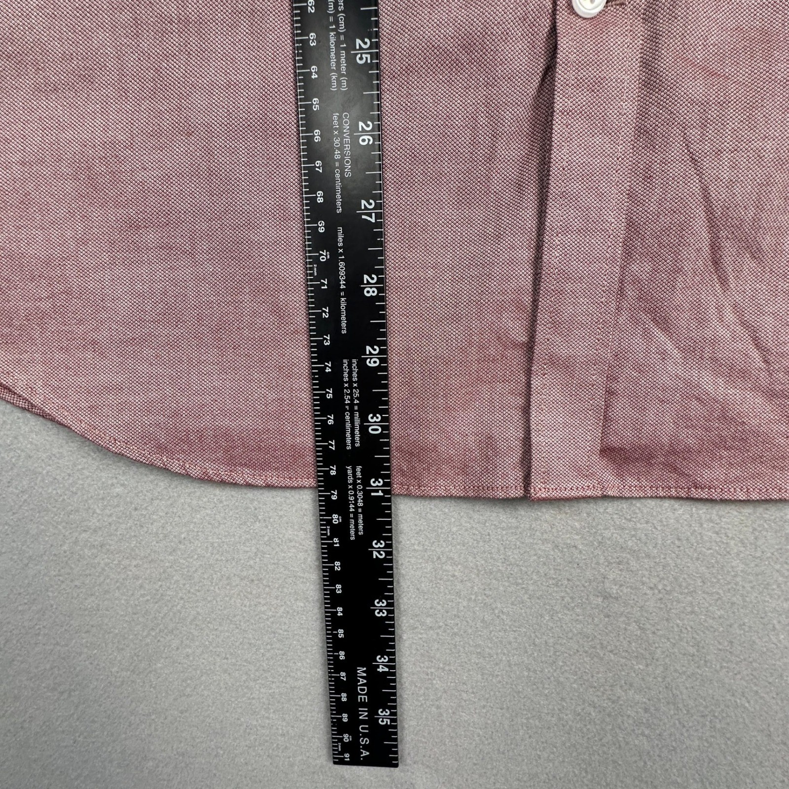 Tommy Hilfiger Dress Shirt Mens XL Slim Fit Cotton Long Sleeve Button Down