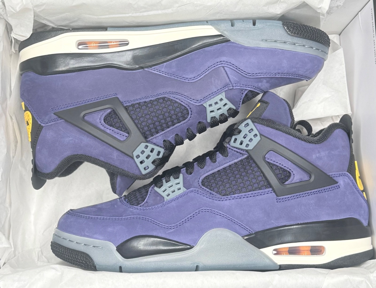 Size 10 – Air Jordan 4 Retro Lakers