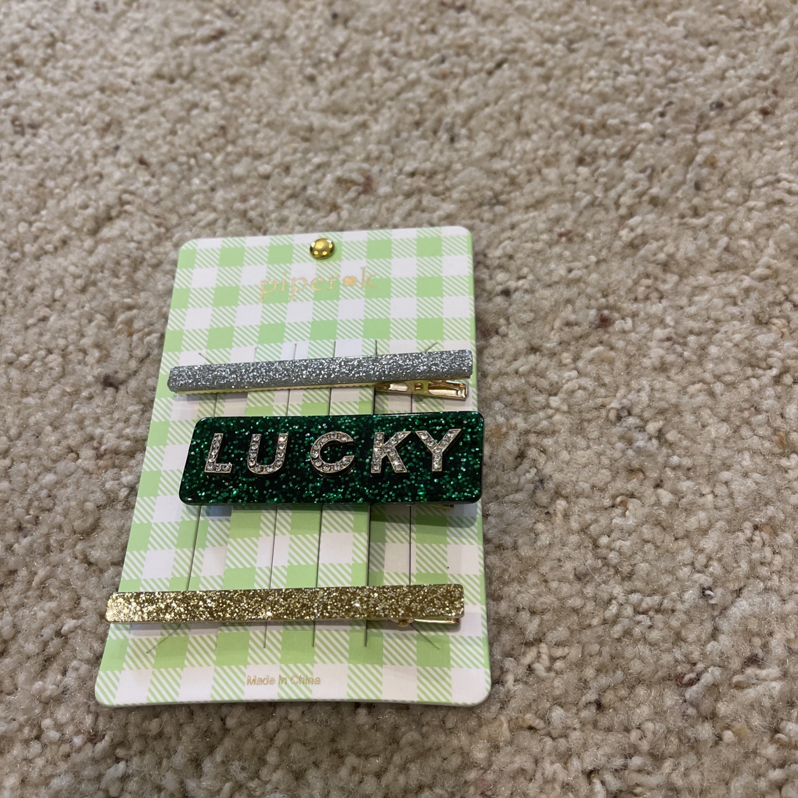 piper k metal hair clips