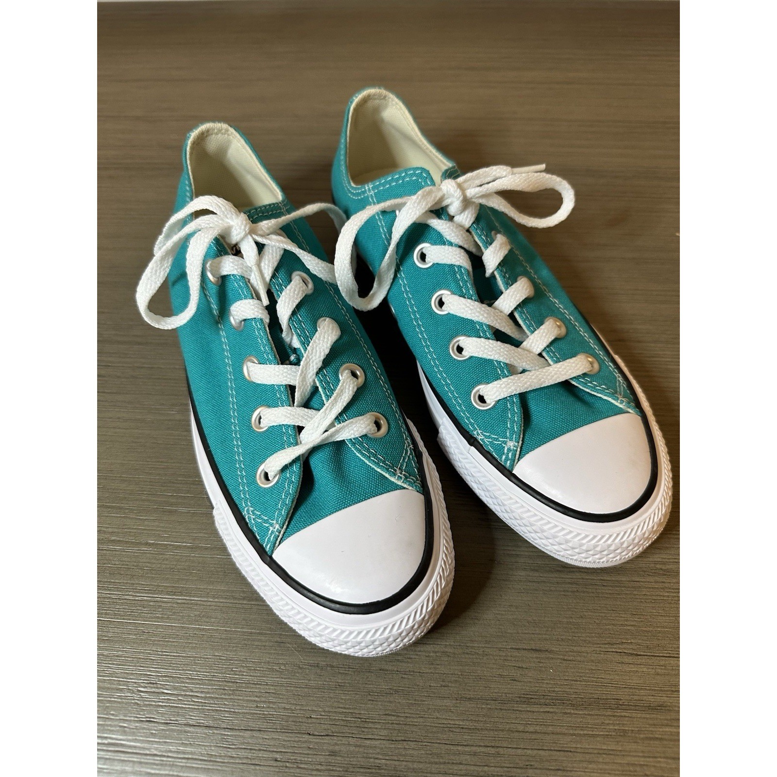 Converse All Star Sneaker Low Top Shoe Teal Men 4 Women 6 Canvas NEW No Box