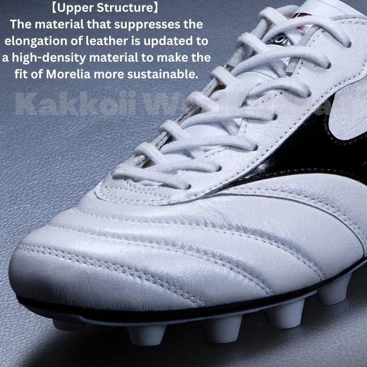 MIZUNO Soccer Cleats MORELIA 2 JAPAN P1GA250109 White Normal stitch 2025 MODEL