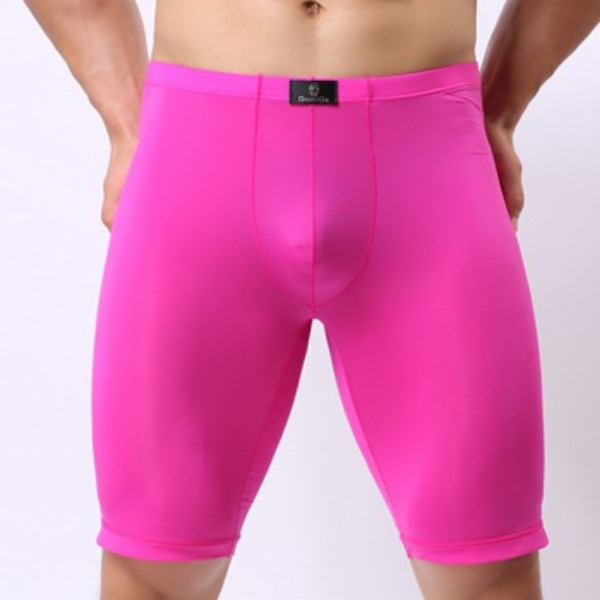 Men’s Underwear Soft Breathable Tight Stretch Boxer Sports Shorts Panties