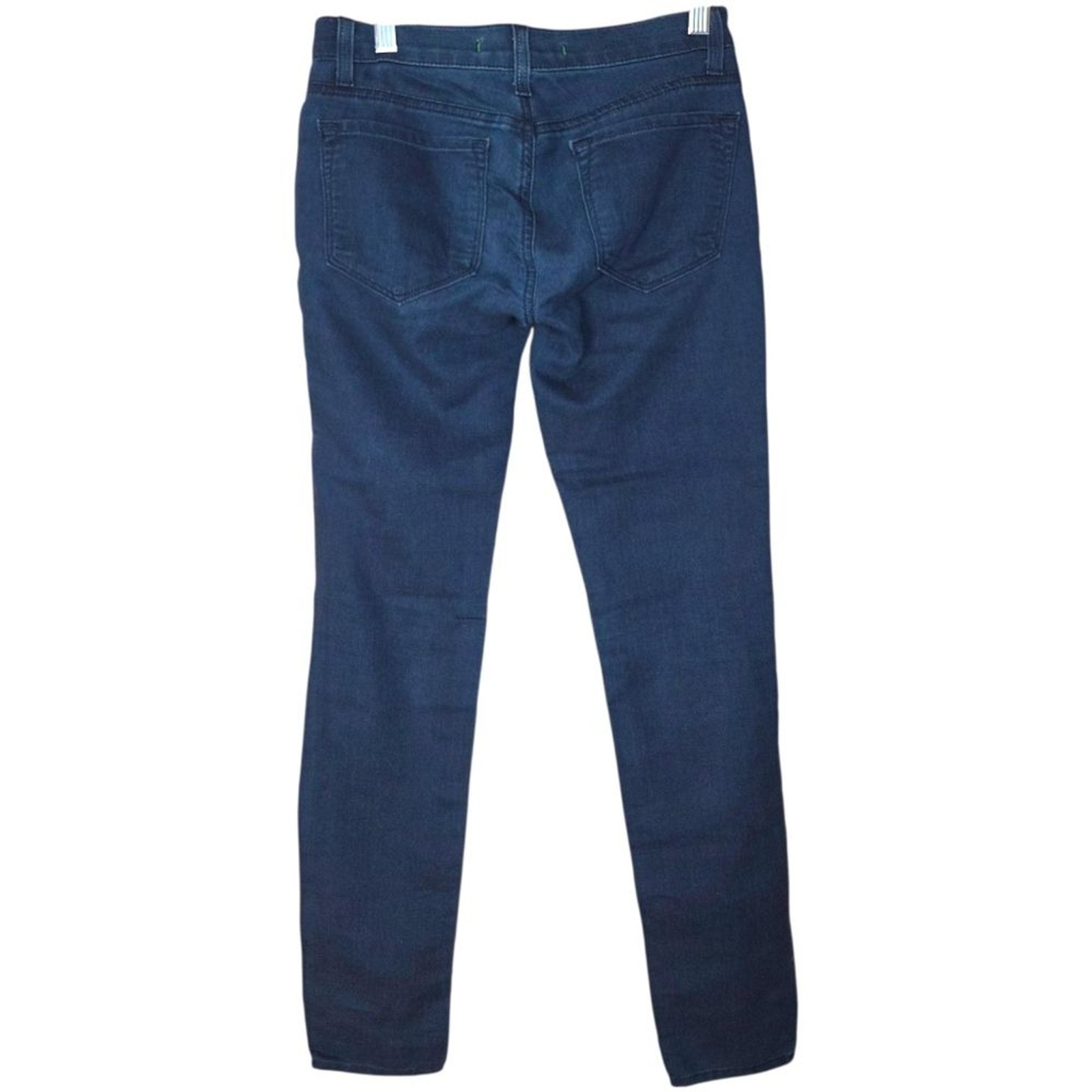 J Brand Dark Blue Skinny Jeans Size 24 Designer Denim Premium Quality Goth