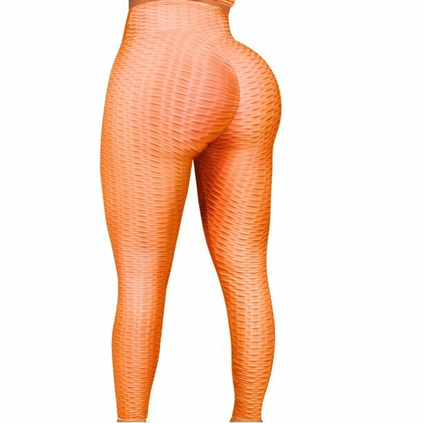 Women’s Butt Lifting Textured High Waist Ruched Scrunch Yoga Workout leggings