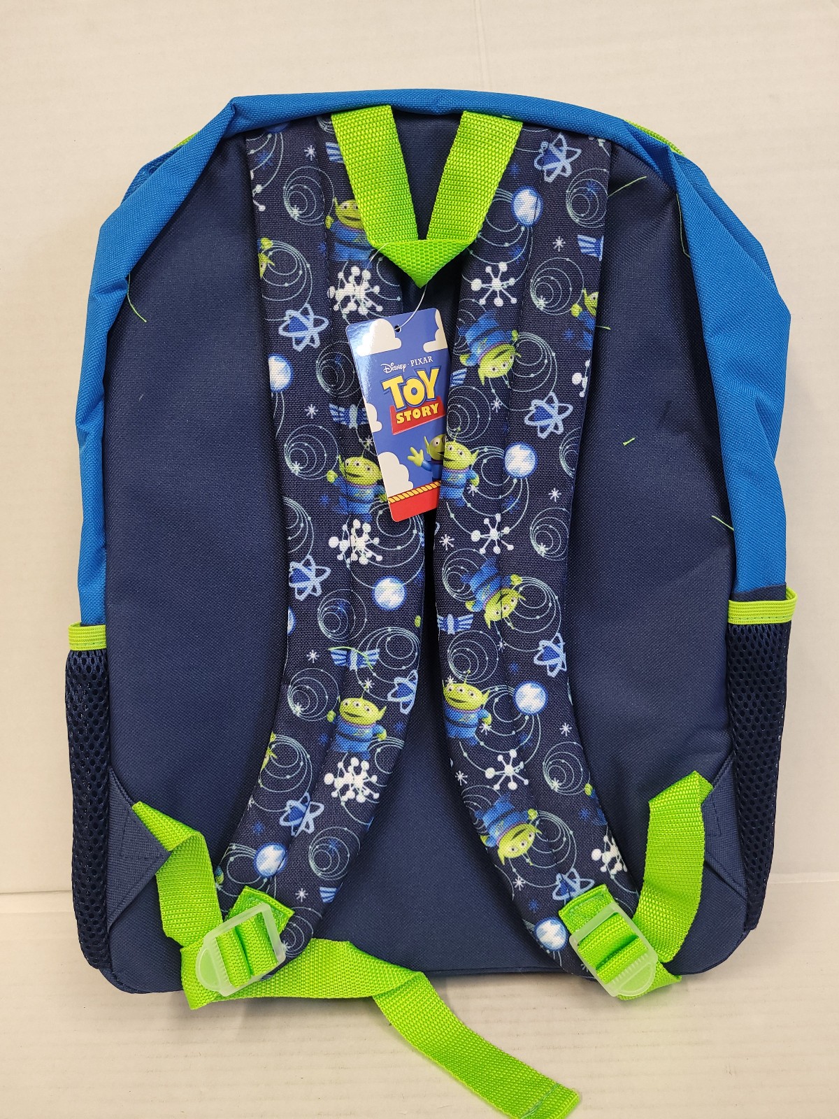 Large Backpack – Disney Toy Story Buzz 3D-Pop Up Molded 16″ School Bag NEW