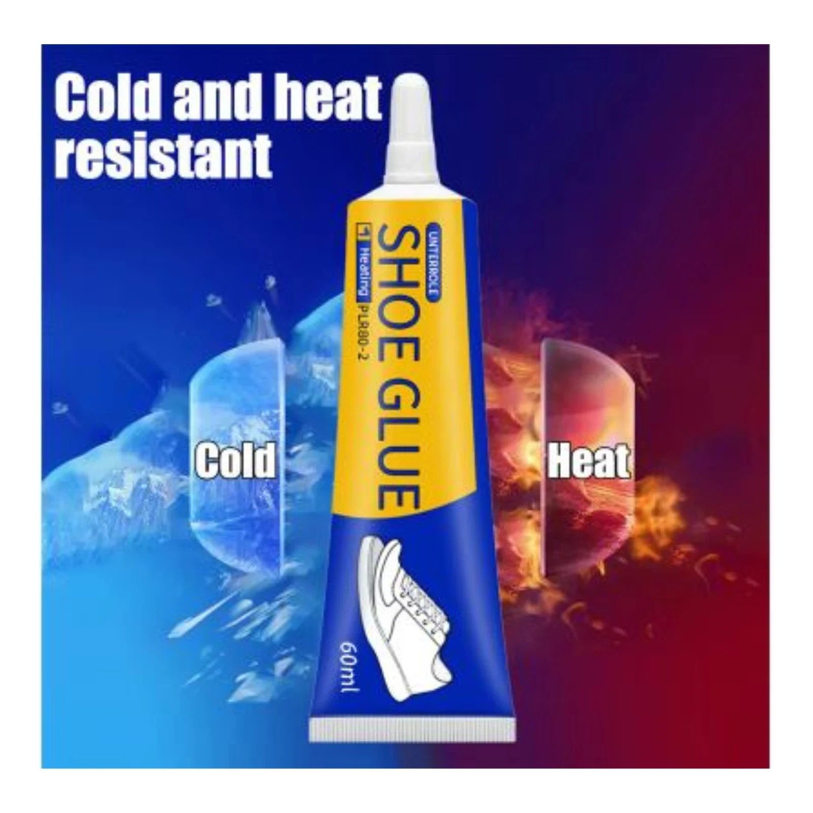 Shoe-Fix Glue: Pro Grade Shoe Repair Glue Adhesive for Boots, Heels, Soles, More