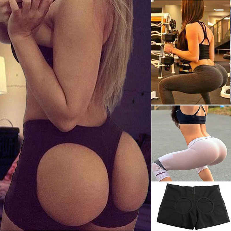 BOOTY BRA INVISIBLE LIFT BUTT LIFTER SHAPER PANTY TUMMY CONTROL BOYSHORTS SHORTS