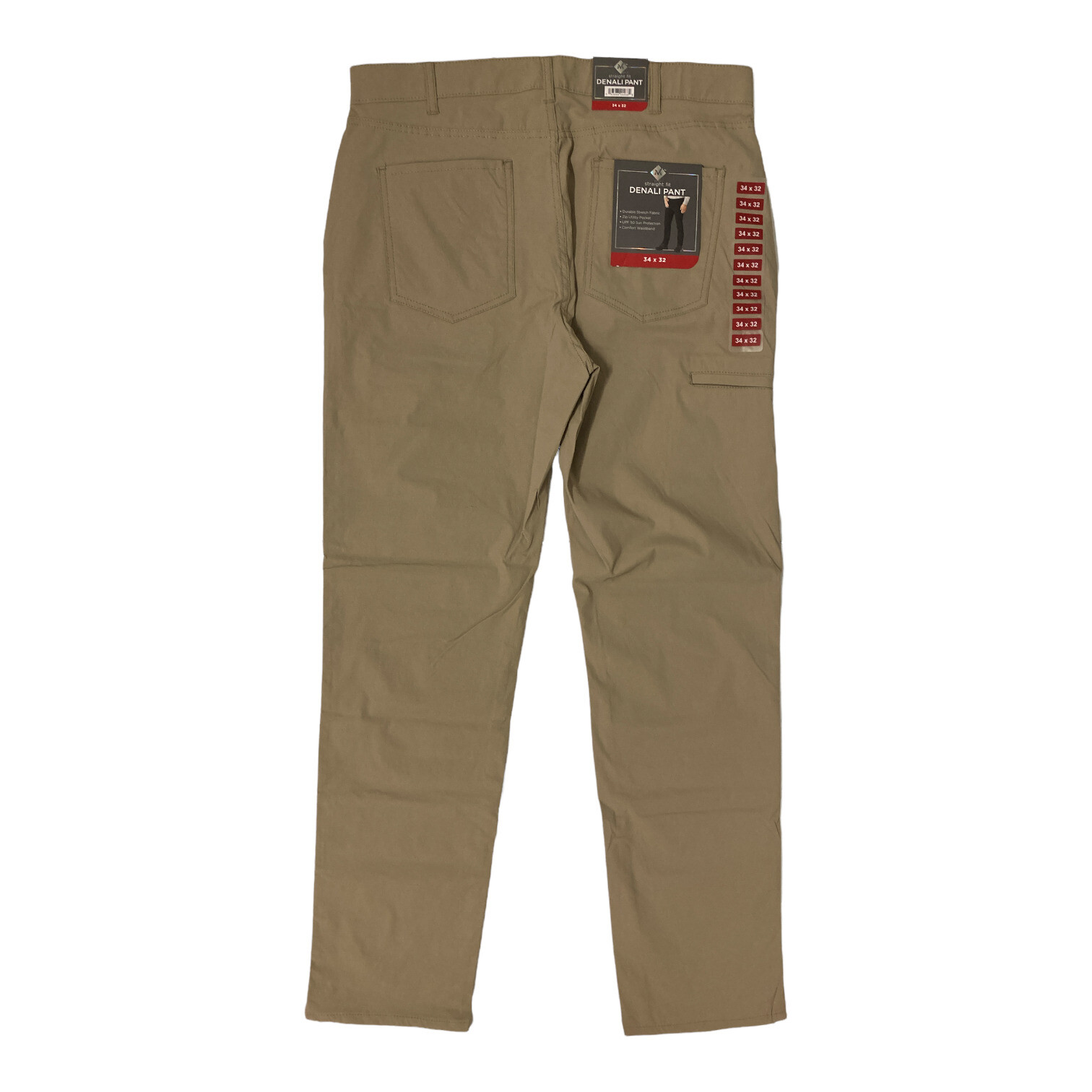 Member’s Mark Men’s Lightweight Comfort Waistband Straight Fit Denali Pant