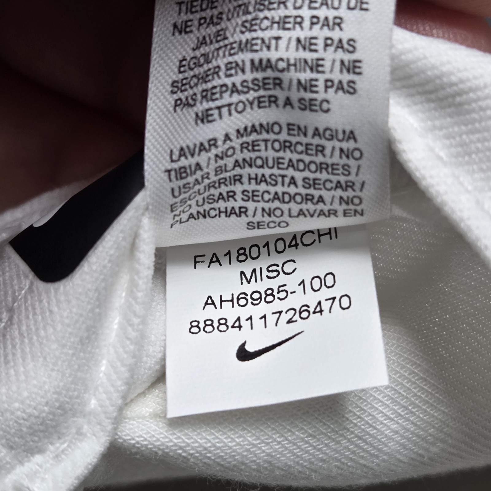 New Nike RF Aerobill H86 Cap Roger Federer Hat Tennis Dri Fit AH6985-100 White