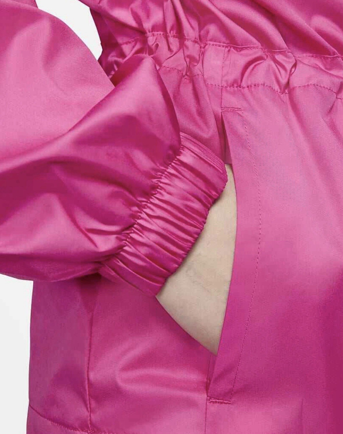 Nike Women’s Sportswear Icon Clash Wind Jacket, Plus 3XL, Pink, NWT, Retail $120