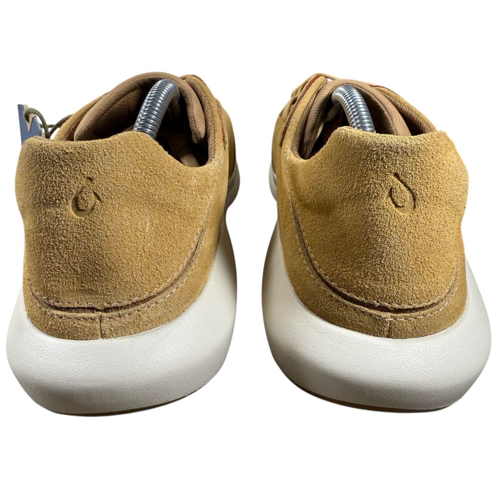OluKai Sneakers Koheo Suede Leather Golden Tan Size Men’s 10.5 Shoes NWT