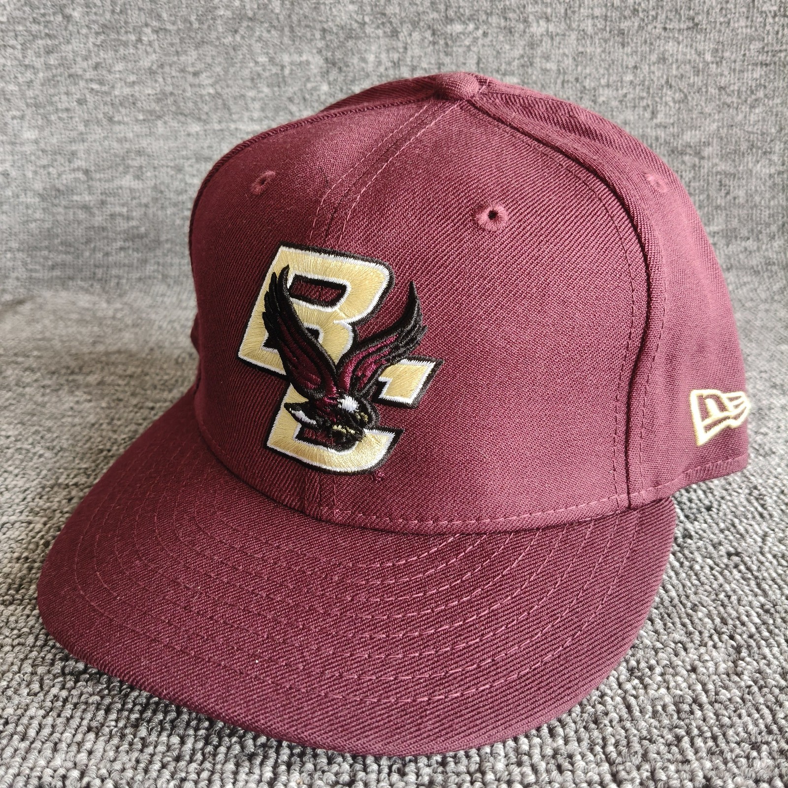 New Era Boston College Eagles 59FIFTY Fitted Maroon 7 3 8 Hat