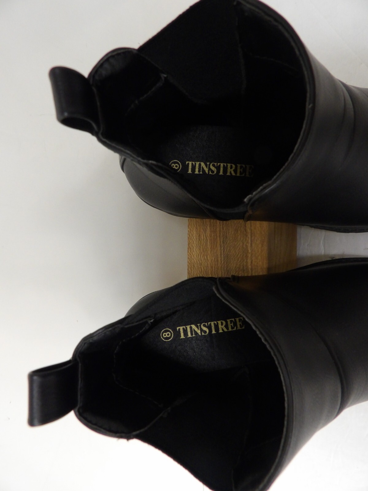 TINSTREE Women’s Western Ankle Boot Pointed Toe Chunky Mid Heel S 11 SH# TA 1