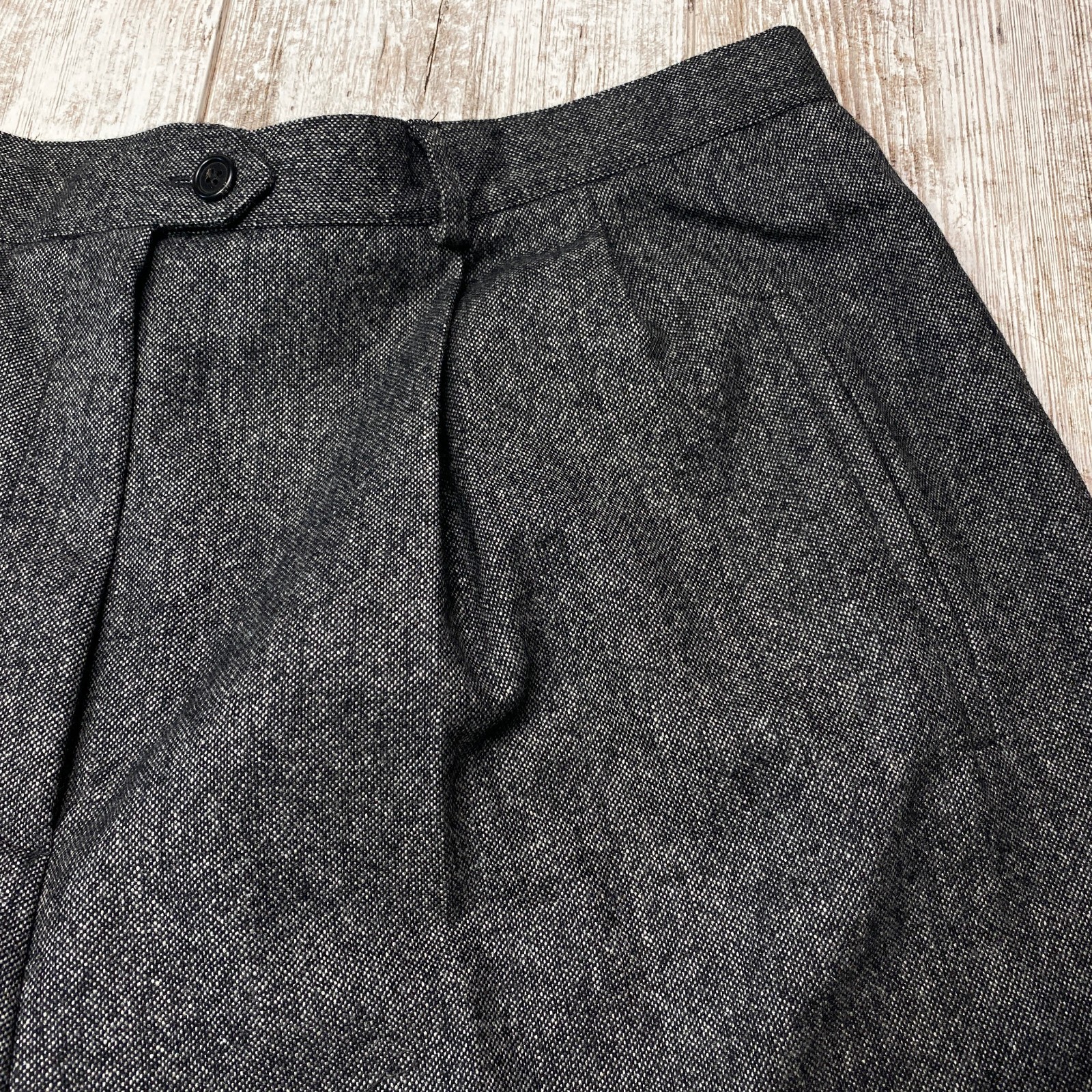 Polo Ralph Lauren Pants Mens 35×30 Wool Cashmere Pleated Cuffed Pants 7446