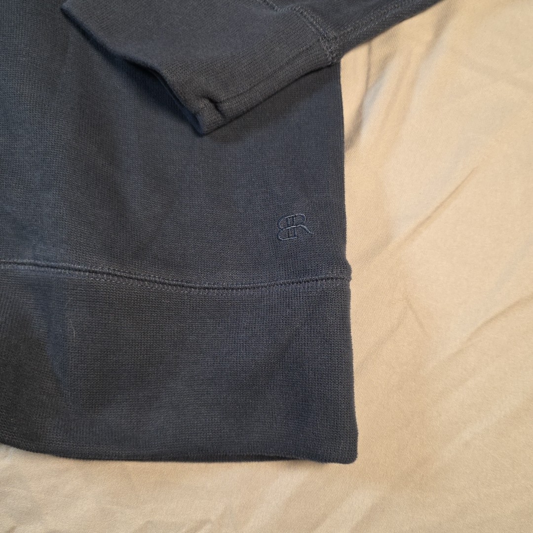 Banana Republic Men’s Double Knit 1/4 Zip Pullover Blue Size XL NWT