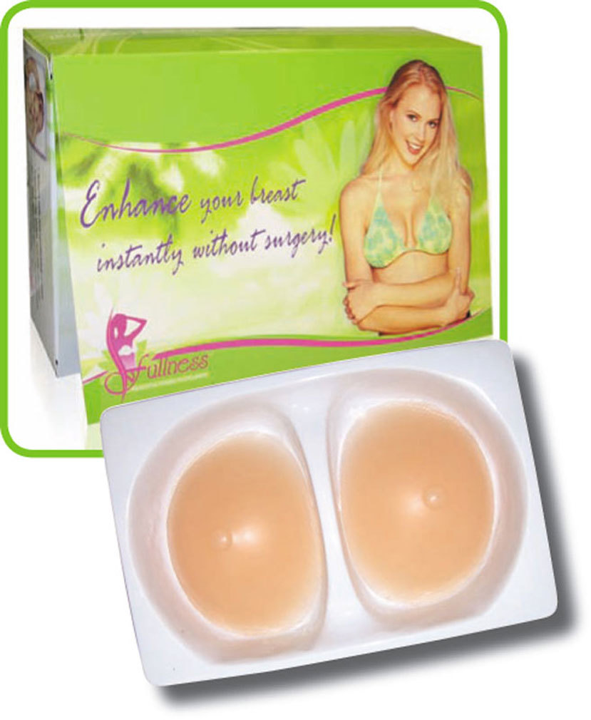 Fullness Silicone Breast Enhancer Shaping Bra Insert Gel Push Up Pad with Nipple