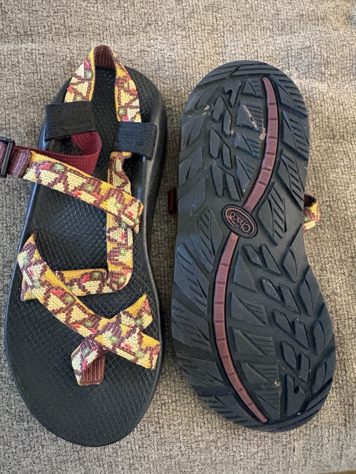 Chacos In Men’s Size 10- Nacho Themed