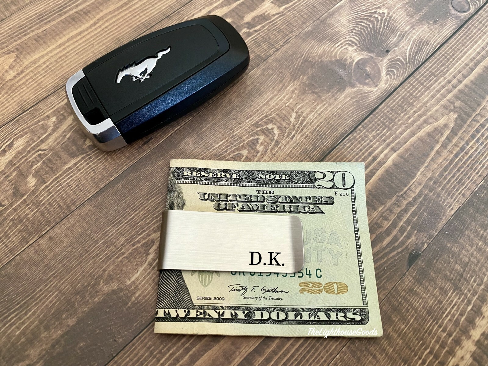 CUSTOM ENGRAVED Stainless Steel Money Clip Wedding Christmas Best Men Birthday